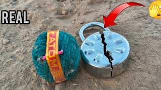 Kya sutli Bam is locker ko tod payega ❓//experiment video Indian star 👍
