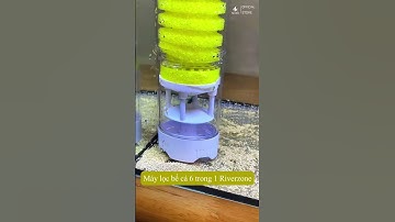 Máy Lọc Bể Cá 6 Trong 1 Riverzone: Giải Pháp Toàn Diện Cho Bể Cá Của Bạn #bombeca #cacanh #locbeca