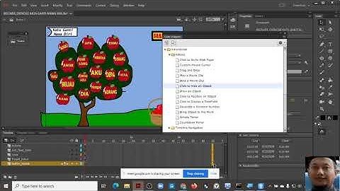 Animate CC sample creating Quiz/test part 1