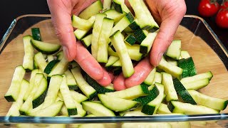 This zucchini mushroom recipe is so delicious, my wife is asking for more! Recipe from the restauran