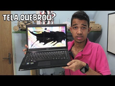 Vídeo: É seguro usar um laptop com a tela quebrada?