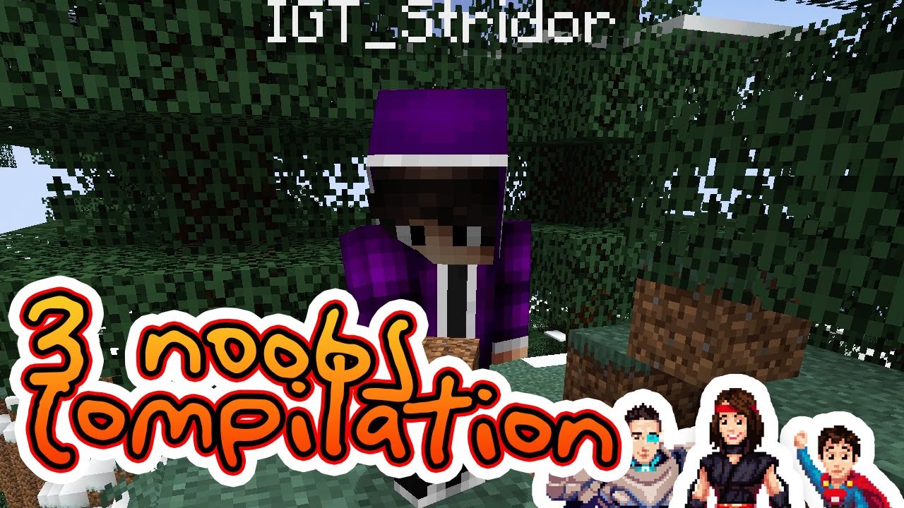 3 Noobs Play Minecraft Survival (2-Hour Epic Journey to the End!)