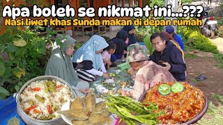 MAKAN NGARIUNG DI HALAMAN RUMAH MANGPEP PENUH KENIKMATAN