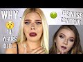 I TRIED FOLLOWING MY FIRST MAKEUP TUTORIAL... | Tina Halada