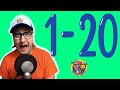 Counting to 20 | LEARN COUNTING & NUMBERS for Kids! | Mr Bates Creates