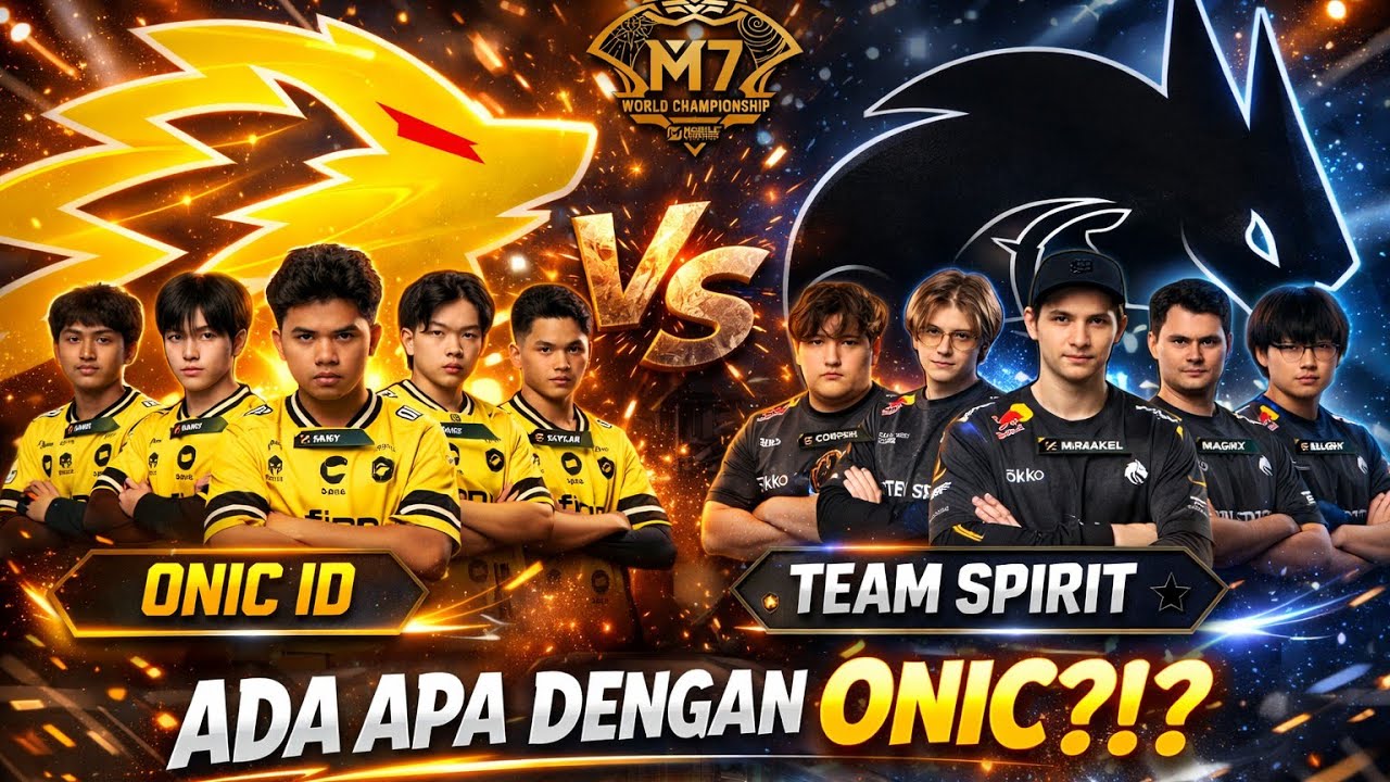 ONIC ID VS TEAM SPIRIT SWISS STAGE HARI 4 M7 | ADA APA DENGAN ONIC?