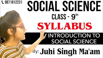 Syllabus | Social Science | 9th Class | 2020-21 Session | CBSE | Board Exam Curriculum