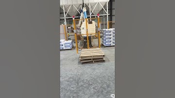Rice packing and palletizing robot