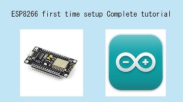 ESP8266 first time setup tutorial 