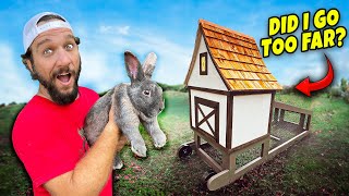 You Won't Believe What He Built After His Daughter Saved This Bunny