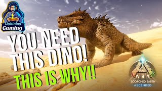 This is why you need the fasolasuchus new dino in ARK: Survival ascended scorched earth 2024