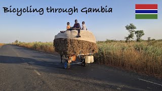 Bicycling through Gambia