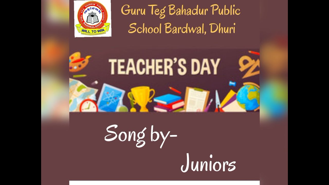 TEACHER DAY CELEBRATION BY JUNIORS @GTBDHURI
