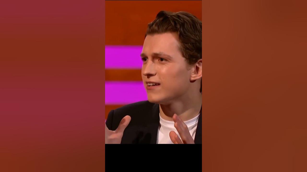 Tom Holland's Frog in His Mouth 😀 - YouTube