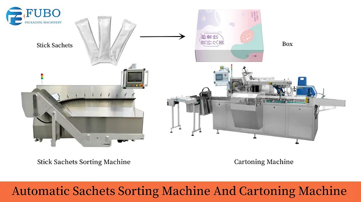 Automatic sachets sorting machine and cartoning machine | stick bag sorting counting system
