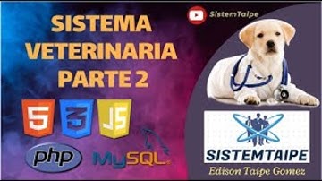 SISTEMA DE VETERINARIA EN PHP Y MYSQL | MVC  PARTE 2