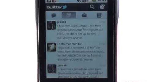 Twitter | LG Optimus Chat | The Human Manual