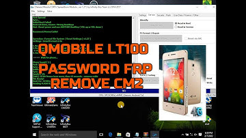 QMOBILE LT100 PASSWORD FRP REMOVE CM2