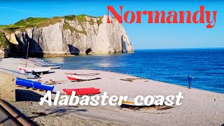 Alabaster coast  in Normandy / Vlog  France 2022
