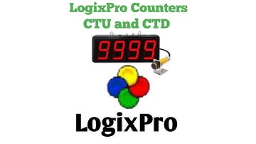 EP 5 LogixPro Counters CTU and CTD | PLC Programing | PLC Demo | PLC Programing for Beginners