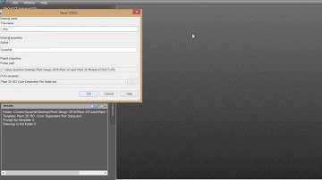 Autocad plant 3D Create folder and drawing in project.