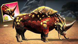 New Super Hybrid Mammolania First Look !!! Jurassic World The Game screenshot 5