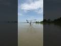 catch a big Monostor fish by cast net fishing #fishing #villagepond #castnetfishing #fishingmethod