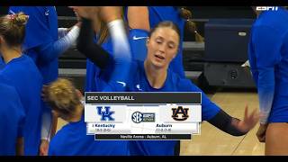 2026 - Kentucky Women's Volleyball - Kentucky vs Auburn (Game 13)