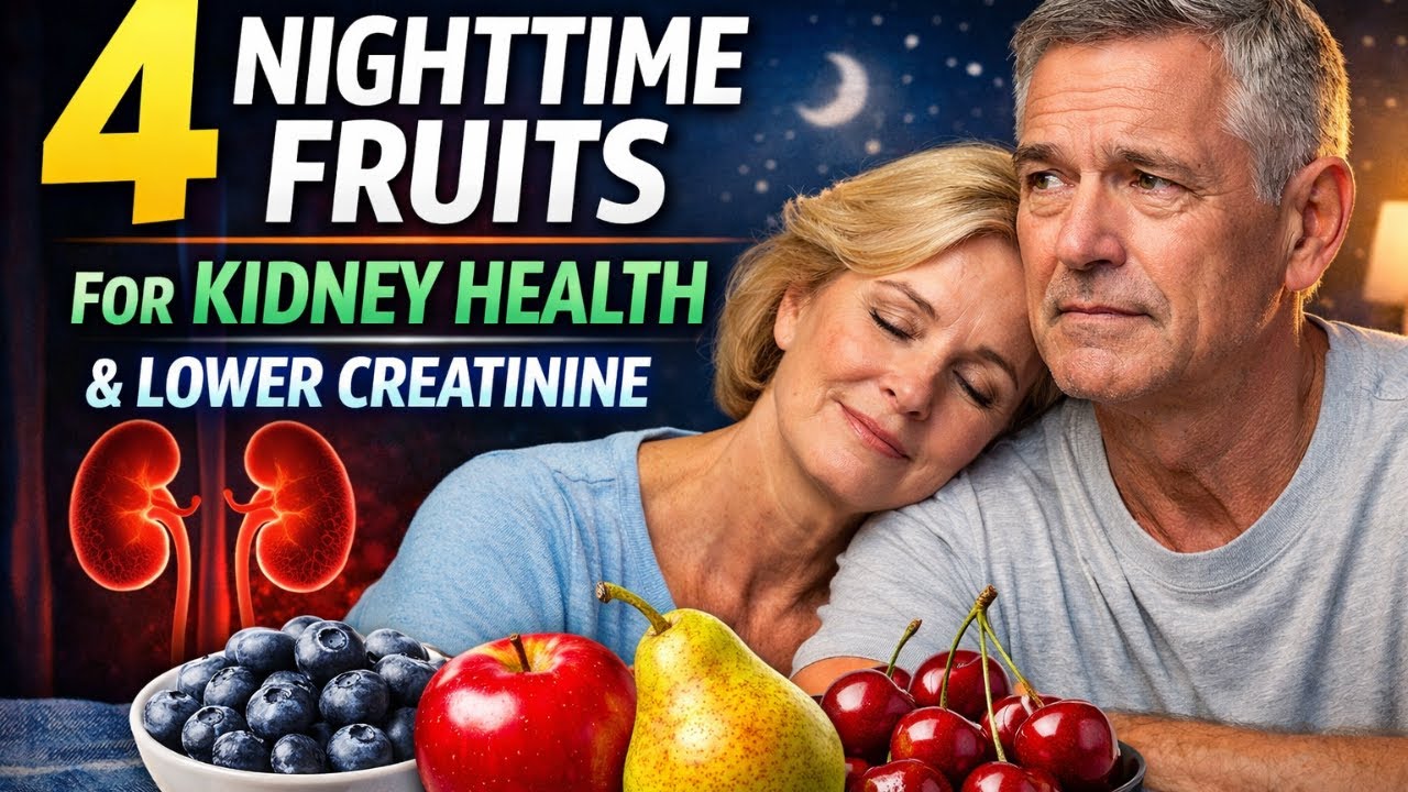 4 Nighttime Fruits That Support Kidney Health & Lower Creatinine Naturally