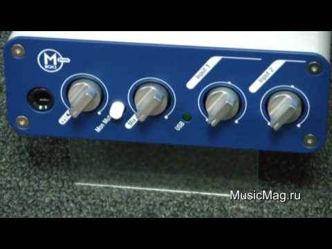 MusicMag.ru: Digidesign Mbox 2 Mini audio interface video review