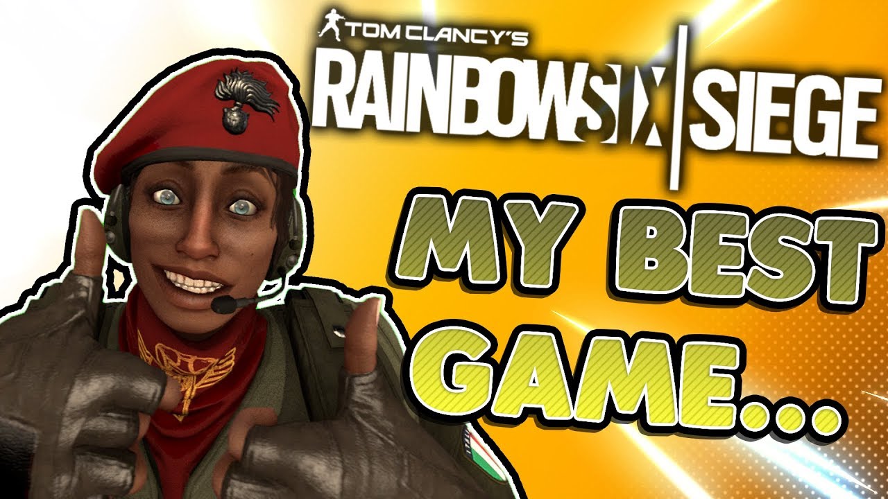 MY "BEST" GAME OF RAINBOW SIX SIEGE - Rainbow Six Siege Funny Moments ...