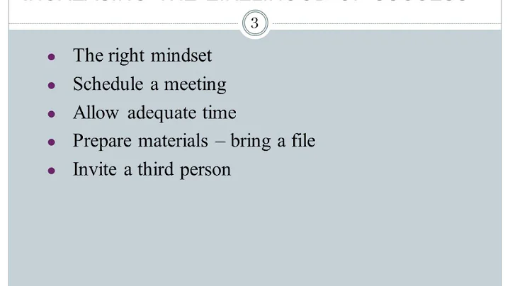 How to Have an Effective Meeting with Someone who ...
