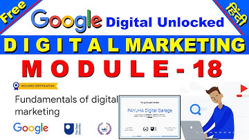 MODULE 18 | Advertise on other websites | FUNDAMENTALS - DIGITAL MARKETING | Google Digital Unlocked