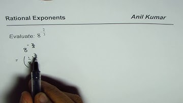 Evaluate Expression with Negative Rational Power