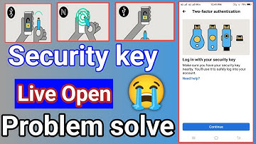 how to Security key Lock Kaise lagaye || Security key problem solve Kaise kare 🙏