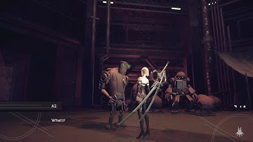 Protecting Pascal and the Children - NieR:Automata