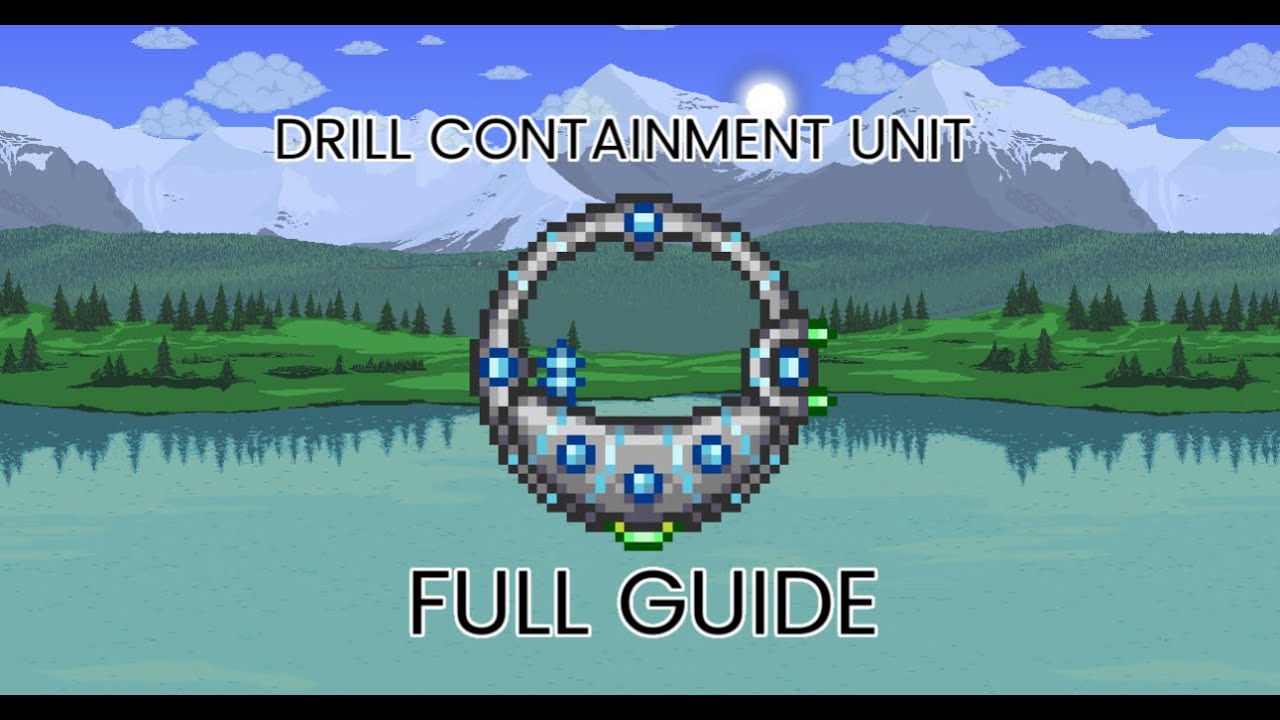 Terraria Drill Containment Unit Full Guide. YouTube