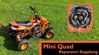 Reparatur (Kupplung) beim Mini Quad