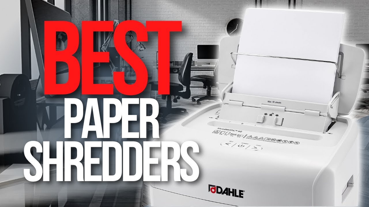 5 Best Paper Shredders in 2022 - Shredder Machines for Your Home Office