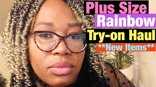 Plus Size Rainbow Try-On Haul 2020. New Items
