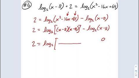 SM3.06.56 - Solving Logarithmic Equation by Condensing Logs