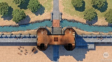 MapGuffin - Maxstoke Gatehouse - Level 01 - Animated Battlemap