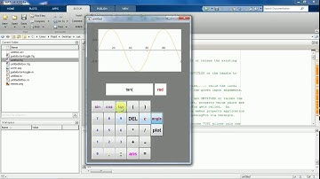 Matlab - GUI Scientific Calculator Example (That draws graphs!!) Part 1
