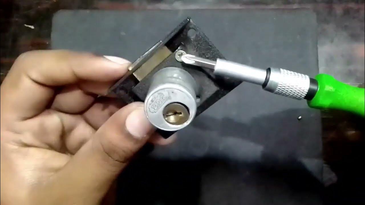 how to repair almirah lock with broken key inside the lock locks 