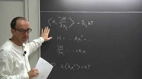 ICTP MediaCore Statistical mechanics Lecture 22 of 29