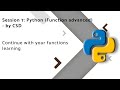 Function advanced concept | Python | Day 7 | Job Assurance Internship/Training | Pay After Placement