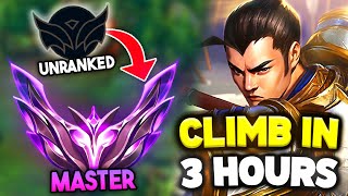How to ACTUALLY Climb to Masters in 3 Hours with Xin Zhao Jungle Season 14
