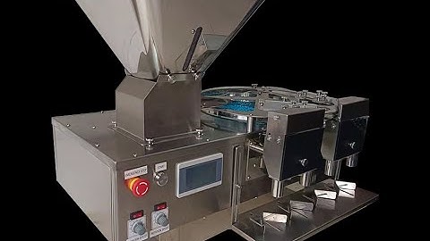 2022 new semi-automatic electronic four-head counting machine video