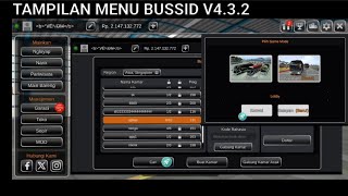 TAMPILAN MENU BUSSID V4.3.2 NO PW