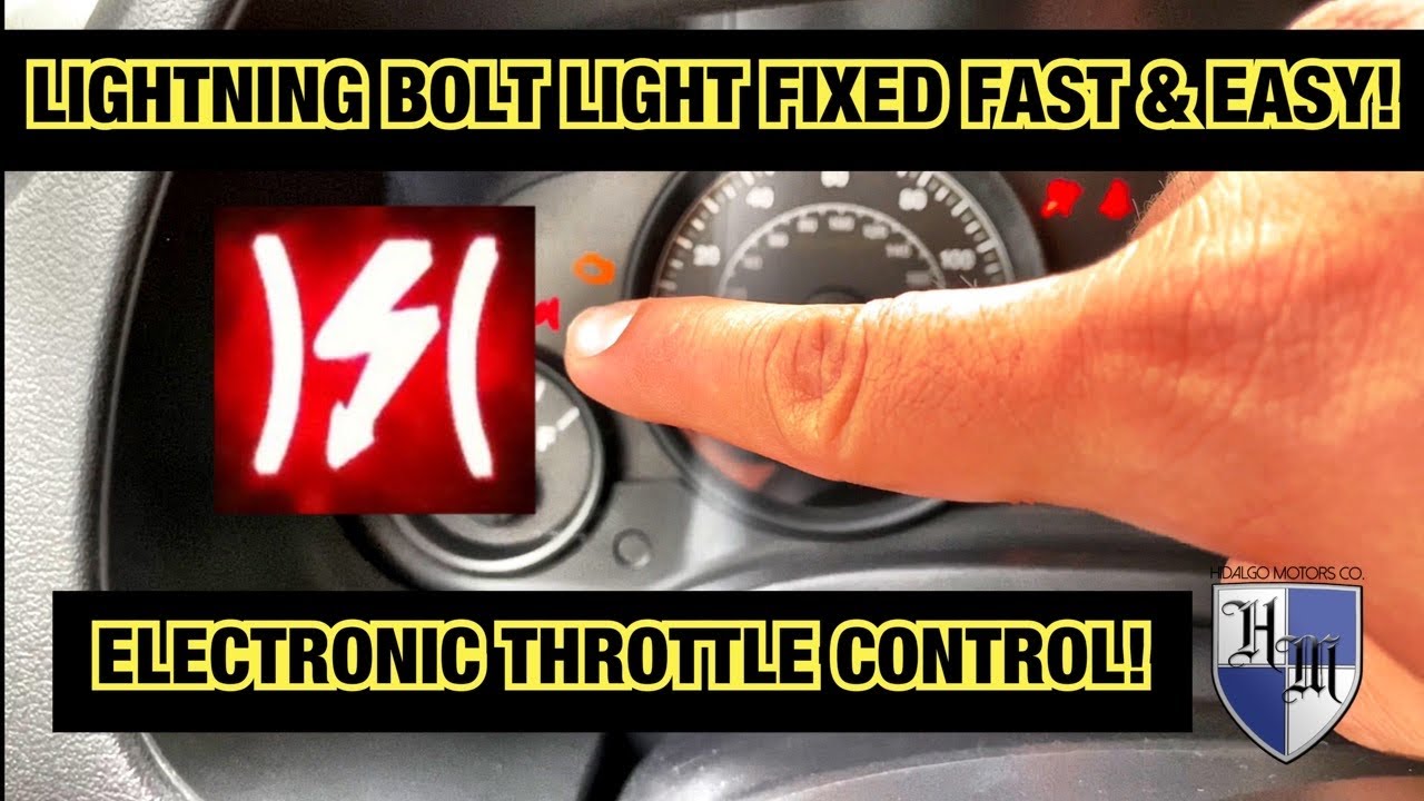 2013 dodge journey lightning bolt on dash